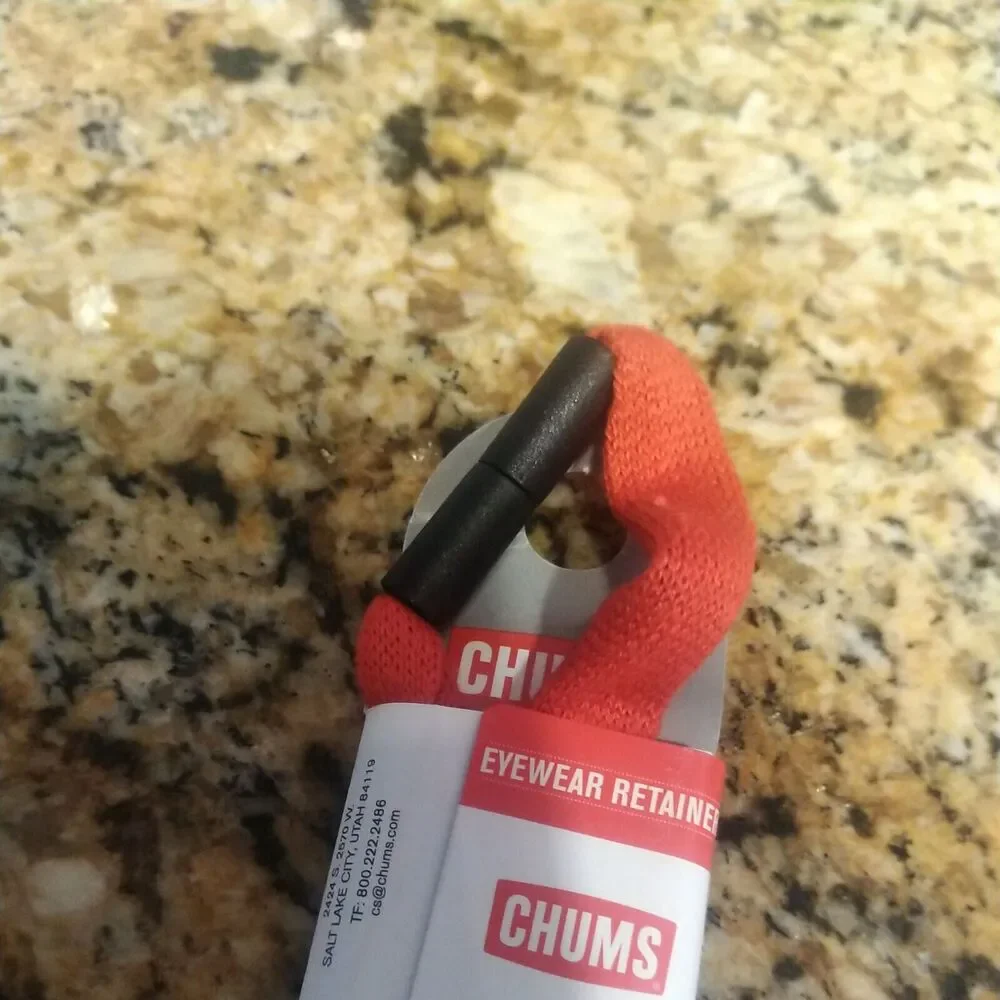 Rare Chums Red Breakaway Universal Fit Cotton Rope Sunglasses Eyewear Retainer